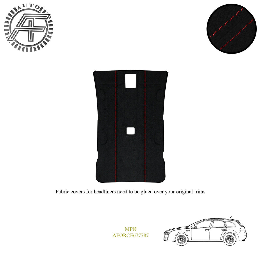 LUXE SUEDE HEADLINER COVER FITS ALFA ROMEO 159 5 DOOR ESTATE 2004-2011
