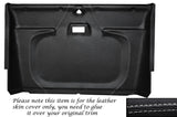 WHITE STITCH FRONT ROOF HEADLINER COVER FOR LAND ROVER DEFENDER 110 130 CREW CAB