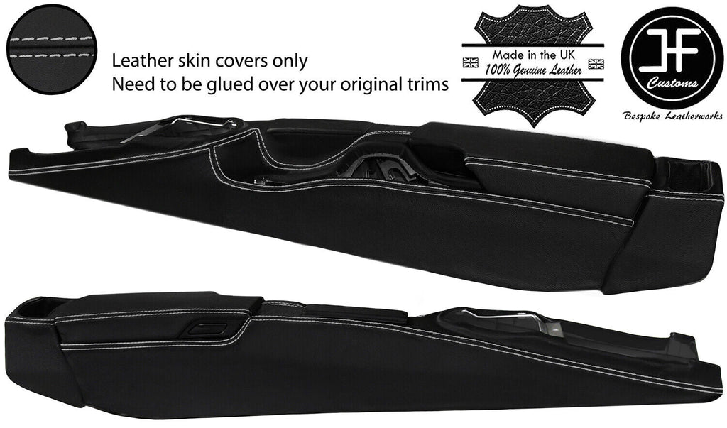 GREY STITCH FULL CONSOLE NAPPA LEATHER COVER FOR PORSCHE 987 BOXSTER CAYMAN
