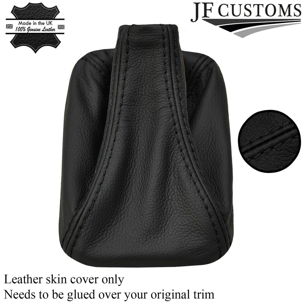 FITS TOYOTA MR2 MK2 89-99 LEATHER GEAR GAITER BLACK STITCH CUSTOM NEW MADE IN UK