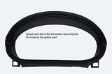 blue stitch FITS FORD FIESTA MK6 02-07 GAUGE HOOD SPEEDO LEATHER COVER ONLY