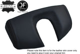 BLACK STITCH FRONT ARMREST PAD LEATHER COVERS FITS MERCEDES S CLASS W221 06-13