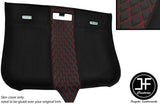 RED DIAMOND STITCHING ROOF HEADLINING LUXE SUEDE COVER FOR AUDI TT MK2 06-14