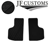 D GREY DIAMOND VINYL 4XTAILORED FLOOR CARPET FOR VW GOLF MK1 CONVERTIBLE JF1