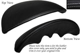 WHITE STITCH SPEEDO HOOD SKIN COVER FITS VAUXHALL OPEL HOLDEN ASTRA J MK6 09-14