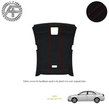 LUXE SUEDE HEADLINER COVER FITS TOYOTA AVENSIS MK3 4 DOOR SEDAN 2009-2018