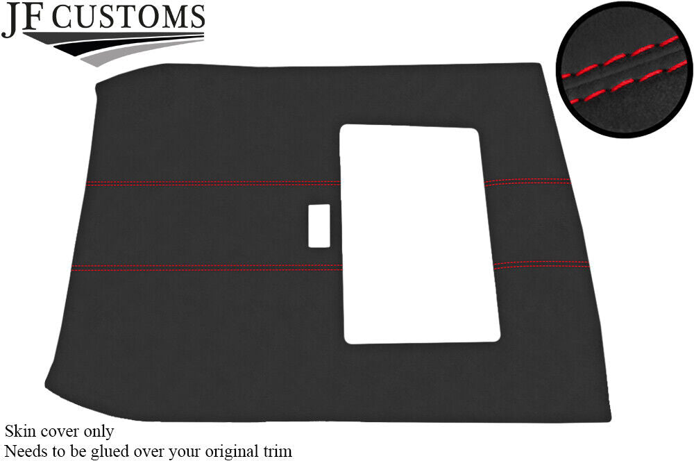 RED STITCH SUN ROOF HEADLINING DARK GREY LUXE COVER FOR ROVER 25 MG ZR 99-05