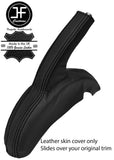 BLACK STITCH REAL LEATHER HANDBRAKE GAITER FOR NISSAN PULSAR 2014-2019