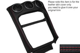RED STITCH CENTRE DASH TRIM SKIN COVER FITS ALFA ROMEO GTV SPIDER 916 95-05