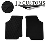 D GREY DIAMOND STITCH VINYL 4X TAILORED FLOOR CARPETS FOR GOLF MK3 92-97 JF1