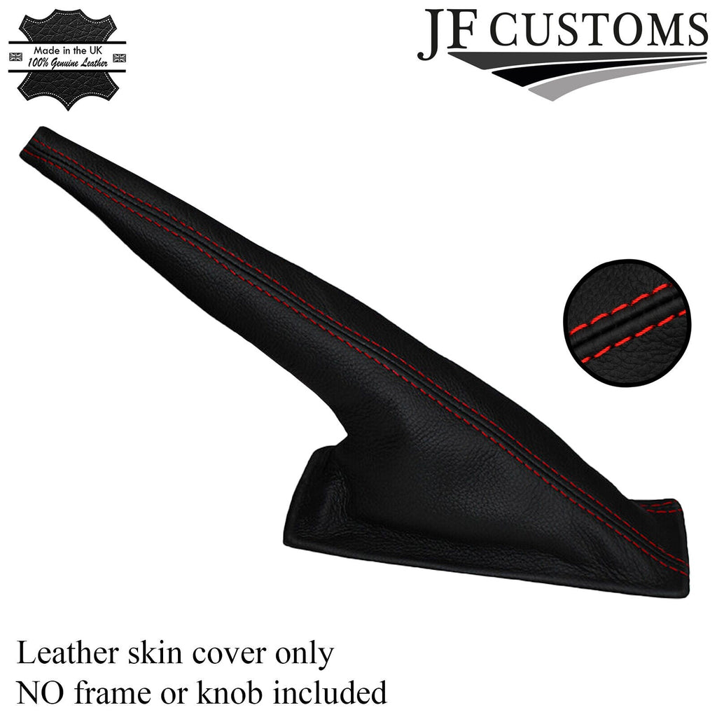 RED STITCHING LEATHER HANDBRAKE GAITER FITS AUDI COUPE GT B2 QUATTRO UR 85-87
