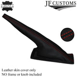 RED STITCHING LEATHER HANDBRAKE GAITER FITS AUDI COUPE GT B2 QUATTRO UR 85-87