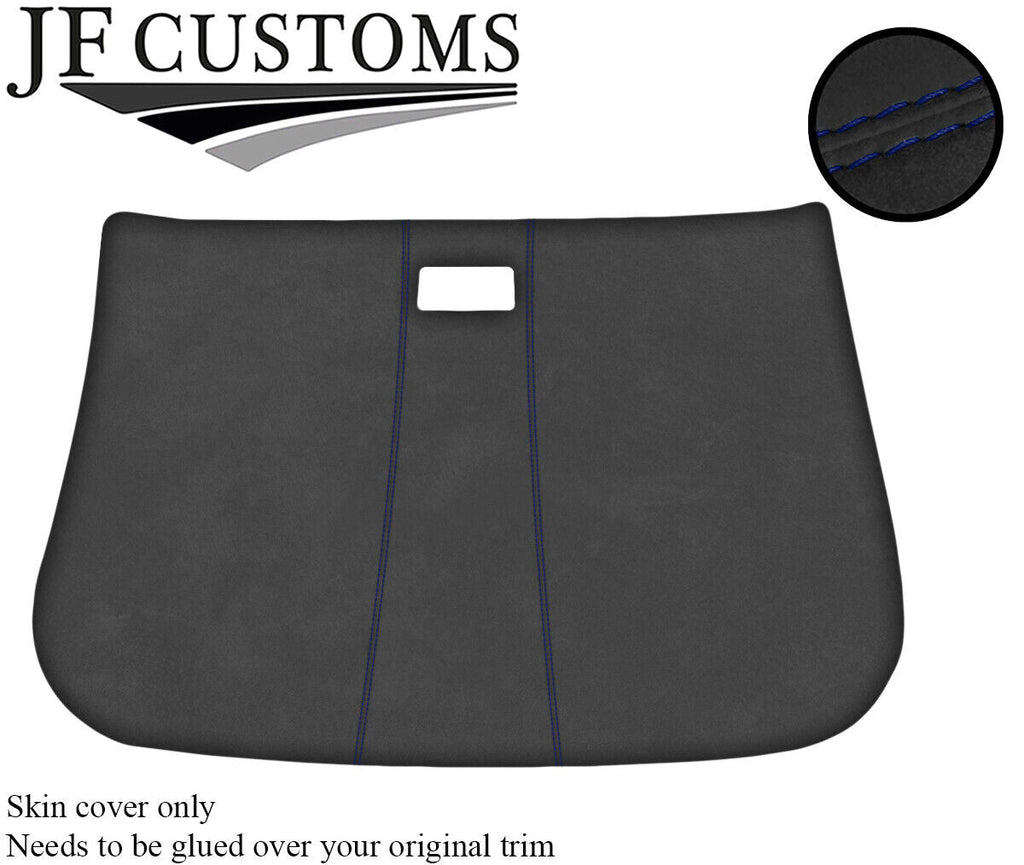 BLUE STITCH ROOF LINING HEADLINING DARK GREY LUXE COVER FOR AUDI TT MK1 98-06