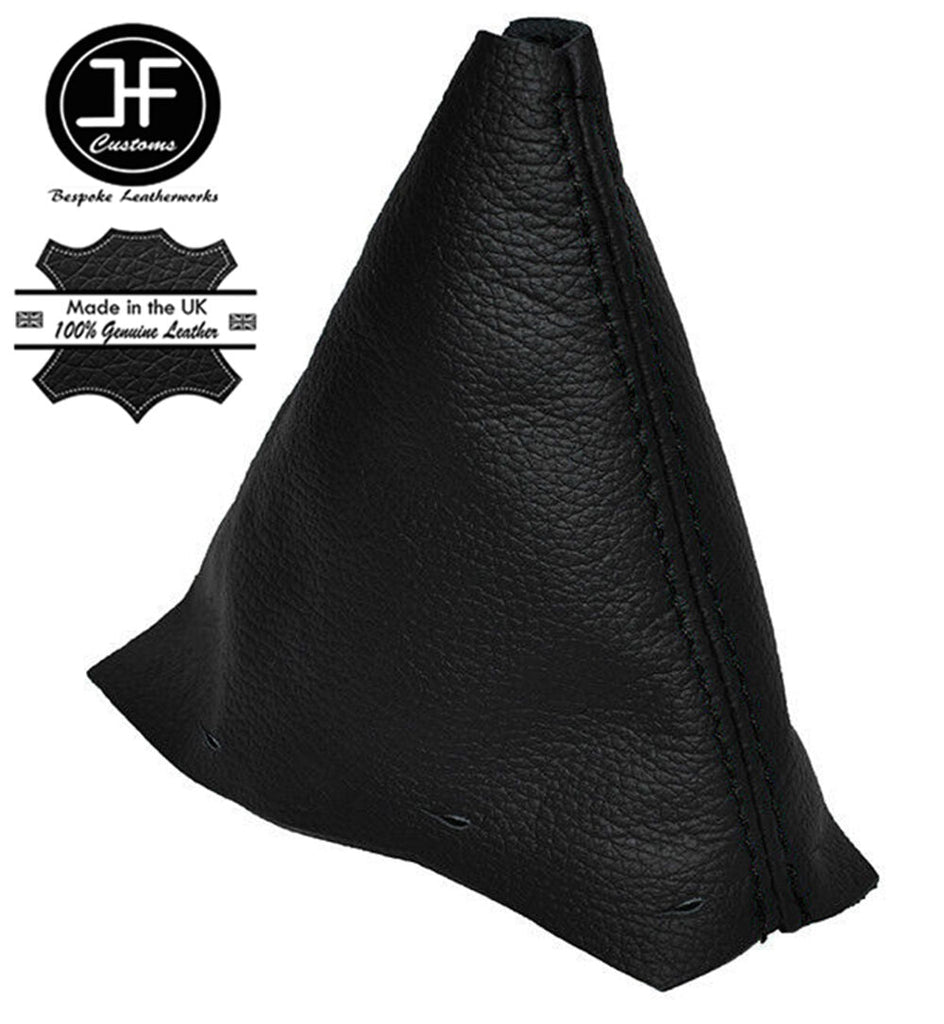 BLACK STITCH FOR LAND ROVER FREELANDER 2 LR2 2006-2014 AUTOMATIC GAITER LEATHER