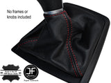 RED STITCHING MANUAL LEATHER GEAR GAITER  FITS BMW Z4 E89 2009-2016 CUSTOM NEW