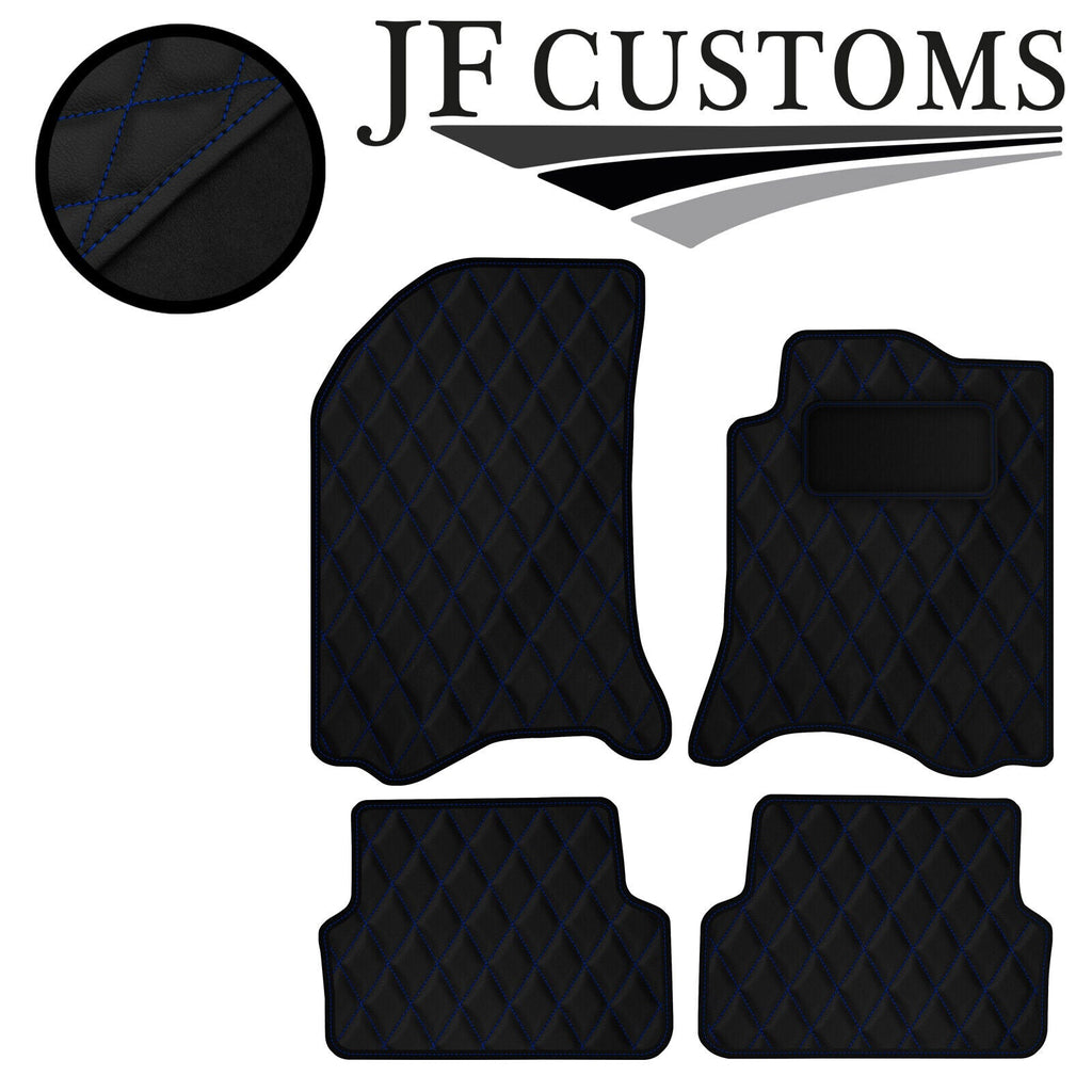 BLUE DIAMOND VINYL 4X TAILORED FLOOR CARPETS FOR RENAULT LAGUNA MK2  01-07 JF1