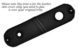 WHITE STITCH CENTRE DASH TRIM SKIN COVER FITS LAND ROVER DEFENDER 90 110 83-06