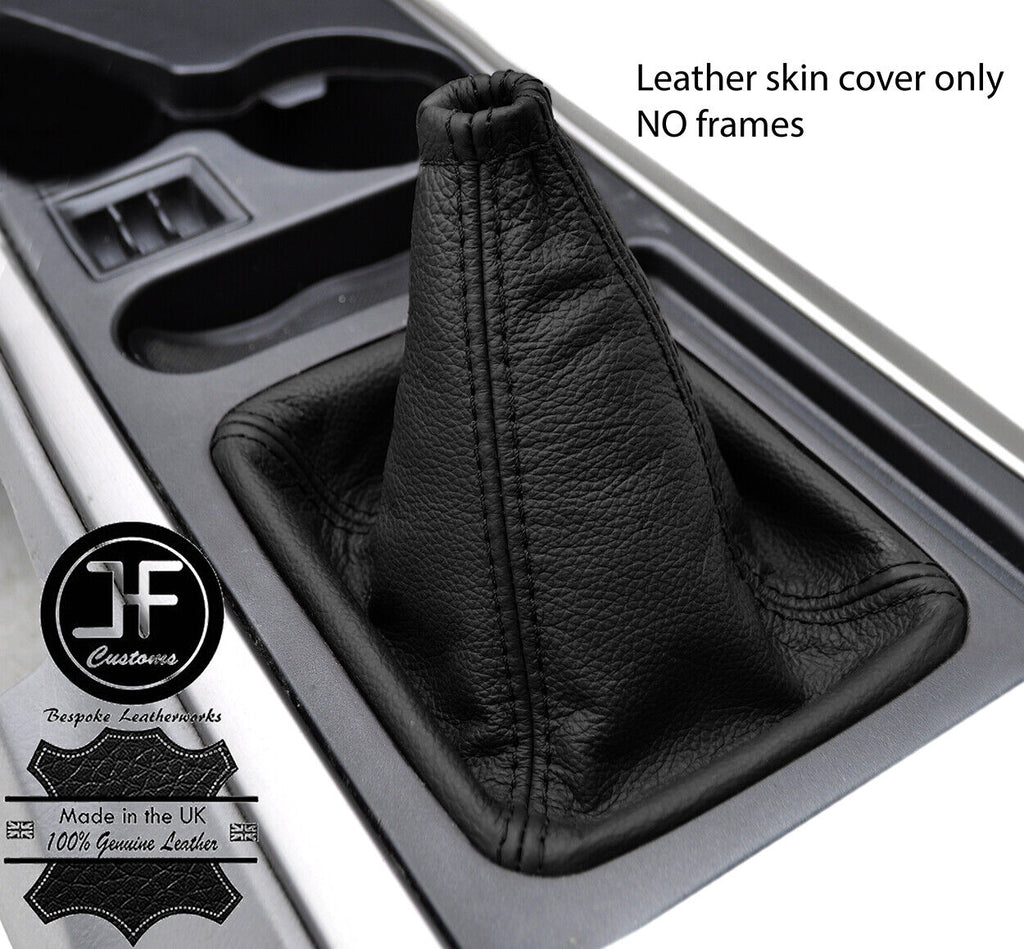 BLACK TOP GRAIN LEATHER MANUAL GEAR GAITER FITS KIA SORENTO MK1 2002-2009