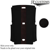 DSG2 RED STITCH LUXE SUEDE HEADLINER COVER FOR HONDA CIVIC TYPE R 01-05 3DR