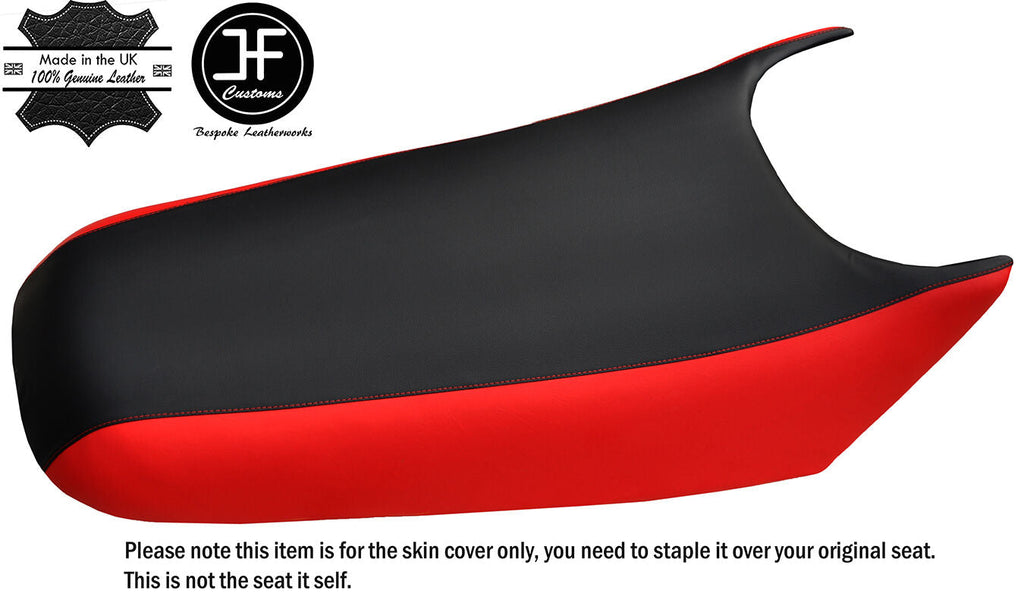 BLACK & RED VINYL CUSTOM FITS WETJET MASTERCRAFT ZX 300 TOP GRADE SEAT COVER