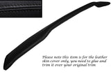 BLACK STITCH DASH DASHBOARD LEATHER SKIN COVER FITS AUSTIN MORRIS OXFORD
