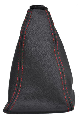 FITS HUMBER SCEPTRE 2 LEATHER GEAR GAITER  RED STITCH CUSTOM NEW MADE IN UK