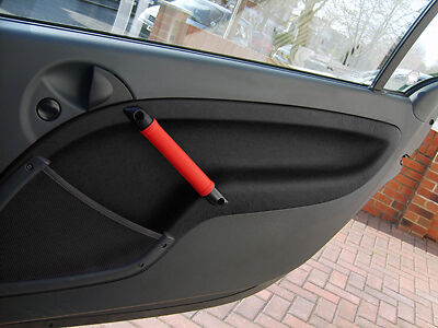 FITS SMART FORTWO MERCEDES 2X DOOR HANDLE COVERS red CUSTOM NEW MADE IN UK