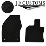 BROWN DIAMOND STITCH VINYL 4X TAILORED FLOOR CARPET FOR LEXUS UX 18-21 JF1