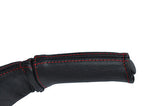 red stitch FITS VAUXHALL OPEL ASTRA MK4 4 G HOLDEN 98-04 HANDBRAKE HANDLE COVER