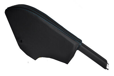 FITS VECTRA C 02-09 HANDBRAKE GAITER blue stitch CUSTOM NEW MADE IN UK