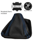 BLUE STITCHING MANUAL REAL LEATHER GEAR GAITER FOR BMW Z4 E85 E86 2002-2008