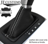 WHITE STITCH FITS FORD FALCON BF FG XR-6 XR-8 FPV 08+ PERFORATED AUTO BOOT