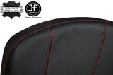 RED STITCH 2X REAR SEAT LEATHER COVERS FITS DEFENDER 90 110 1983-2006 STYLE 1