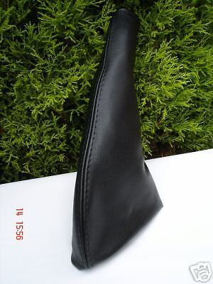 FITS PEUGEOT  307 BLACK LEATHER HANDBRAKE GAITER NEW CUSTOM NEW MADE IN UK