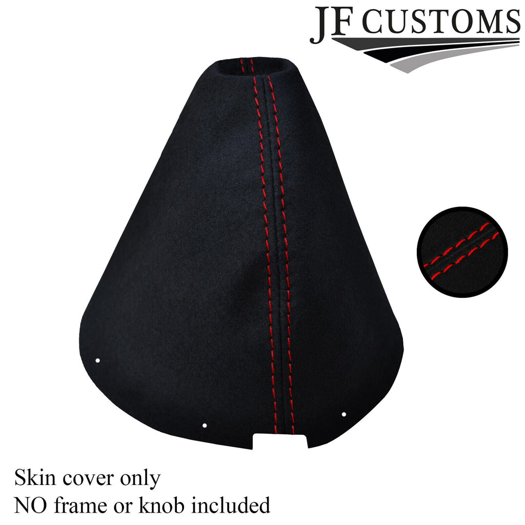 RED STITCH FITS NISSAN 350Z 33Z 2002-2009 REAL SUEDE GEAR GAITER SHIFT BOOT