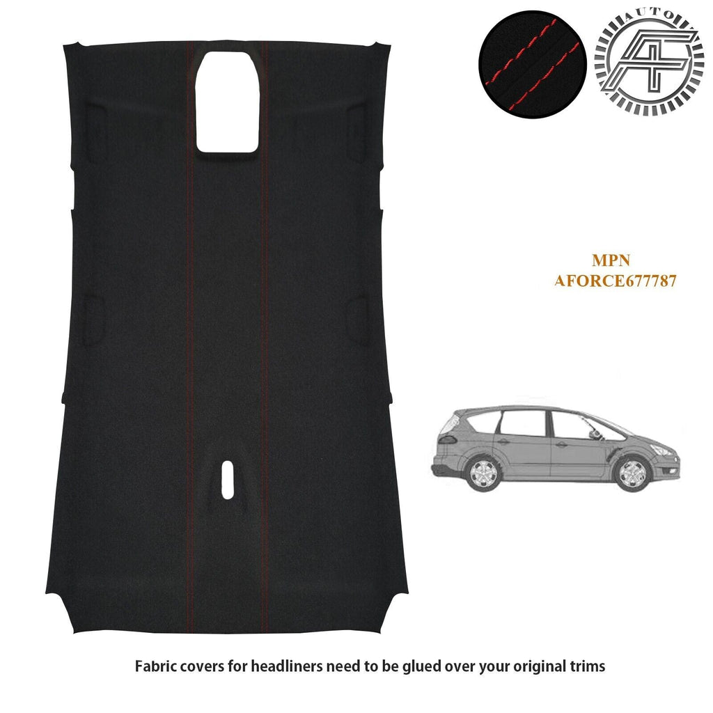 LUXE SUEDE HEADLINER WITH  COVER FITS FORD S-MAX MK1 2006-2014