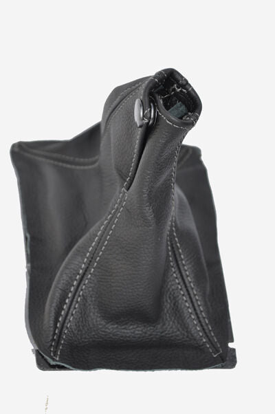 grey stitching FITS VAUXHALL VICTOR  67-76  REAL QUALITY GEAR  GAITER LEATHER