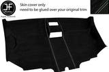 WHITE STITCH FRONT ROOF HEADLINING LUXE SUEDE COVER FITS VW T5 TRANSPORTER VAN