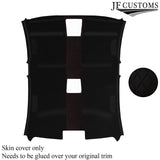 DSG2 DARK RED DIAMOND STITCH LUXE SUEDE HEADLINER COVER FOR BMW E90 SALOON