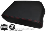 RED  STITCH ARMREST LID GENUINE LEATHER COVER FITS TOYOTA TUNDRA 2007-2015
