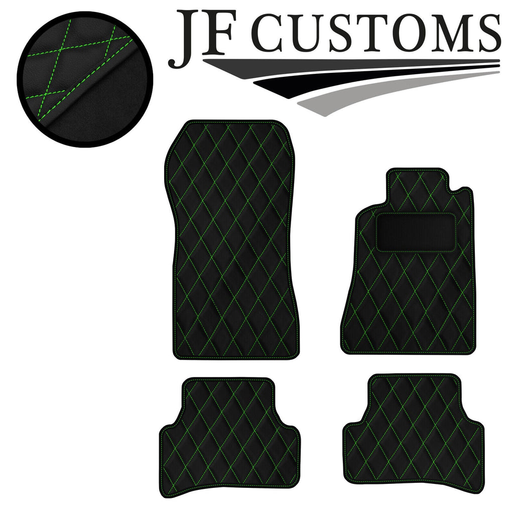 GREEN DIAMOND VINYL 4X TAILORED FLOOR CARPETS FOR MERCEDES CLK W208 97-02  JF1