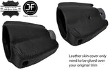 BLACK STITCH STEERING SHROUD COLUMN LEATHER COVER FOR PORSCHE 911 912 65-67