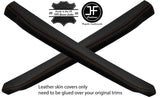 BROWN STITCH 2X LOWER DASH TRIM LEATHER COVER FOR TRIUMPH SPITFIRE MK3 GT6