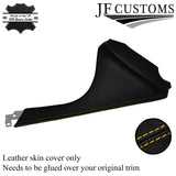 YELLOW STITCH CENTER CONSOLE SIDE PANEL LEATHER COVER FOR CORVETTE C6 05-13