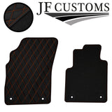ORANGE DIAMOND VINYL 4X TAILORED FLOOR CARPETS FOR BENTLEY CONTINENTAL 11-18 JF1