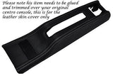 WHITE STITCH FITS MG ZR & ROVER 200 25 99-04 CENTRE CONSOLE TUNNEL LEATHER COVER