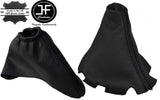 BLACK STITCH FOR MAZDA 6 2008-2013 GENUINE LEATHER GEAR HANDBRAKE GAITER