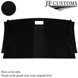 DSG2 BLACK STITCH LUXE SUEDE HEADLINER COVER FOR FORD TRANSIT CONNECT 02-13