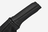 grey stitch FITS VAUXHALL OPEL ASTRA MK5 5 H HOLDEN 04-11 HANDBRAKE HANDLE COVER