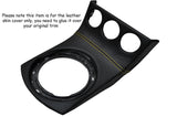 YELLOW STITCH GEAR SURROUND LEATHER SKIN COVER FITS NISSAN 350Z 2002-2005